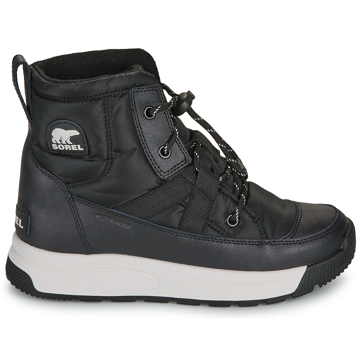 Sorel YOUTH WHITNEY III MID WP Nero Scarpe da neve Bambina - Imagen 2